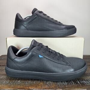 NEW Vessi Soho Sneaker Womens Size 8 Waterproof Shoes Casual Asphalt Black Black